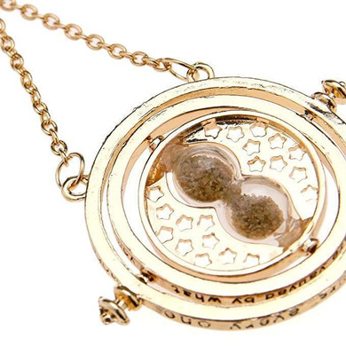 BFJFY Harry Potter Hermione Hourglass Necklace Cosplay Accessories Jewelry
