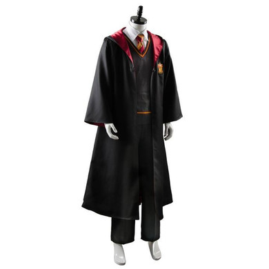 BFJFY Halloween Adult Harry Potter Gryffindor Robe Uniform Cosplay Costume BFJFY Halloween Adult Harry Potter Gryffindor Robe Uniform Cosplay Costume