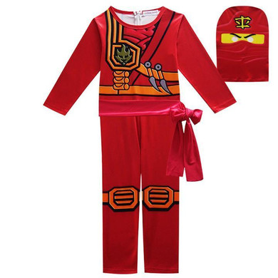 BFJFY Kid's Halloween Lego Ninjago Ninja Cosplay Costume For Boys
