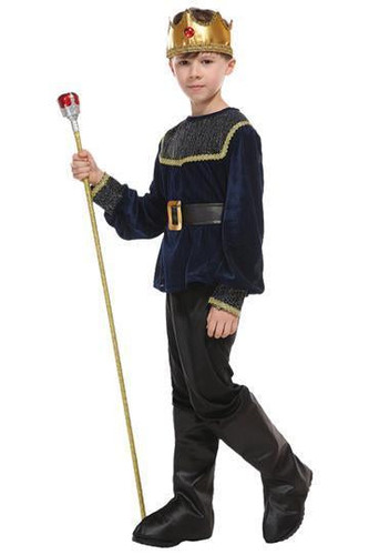 BFJFY Boys Prince King Halloween Cosplay Costumes