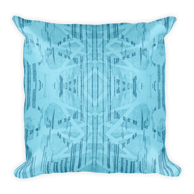 Batik Tock Throw Pillow - Monochrome