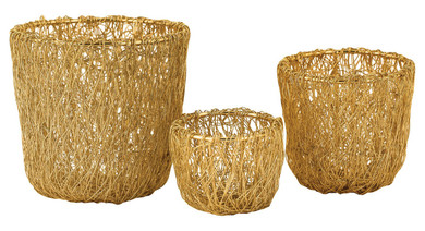 Wild Woven Wire Bowl - Style: 7868678