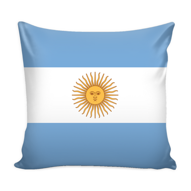 Argentinian Flag Decorative Pillow Case