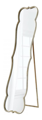 Silver 70.25 x 15.25 Malinda Rectangular Iron and Wood Mirror - Style: 7796246
