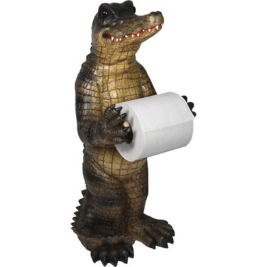 Rivers Edge Alligator Standing Toilet Paper Holder 806
