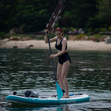 Murtisol Inflatable Paddle Board Stand Up Paddle Lake Blue