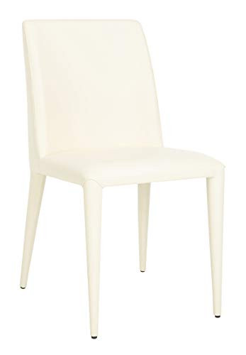 Safavieh Home Collection Garretson Buttercream 34.4-inch Side Chair (Set of 2)