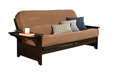 Kodiak Futons 760782 Full Size Futon in Espresso Finish, Brown