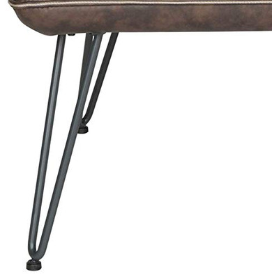 Safavieh Home Collection Johannes Antique Brown Arm Chair