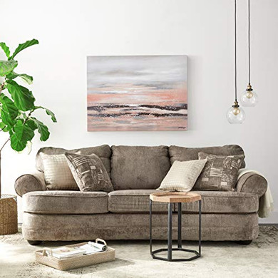 Lane Home Furnishings Kingsley Pewter Sofa, Pewter