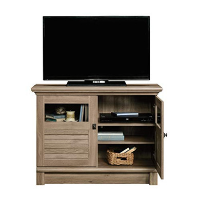 Sauder Harbor View TV/Accent Cabinet, For TV's up to 42", Salt Oak finish