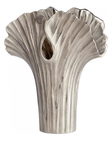 Small Alloy Palm Vase - Style: 7646262