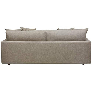 Amazon Brand – Rivet Amelia Modern 94" Sofa, Fabric, Light Gray