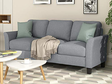 3 Pieces Living Room Sets, Living Room Furniture Sofa Set Include Armchair Loveseat Couch