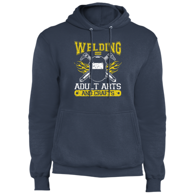 Welder adult arts and crafts hoodie