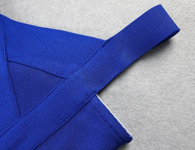 2018 High Quality Yellow Green Red Bodycon Knee Length Rayon Bandage Dress Evening Party Dress 2018 High Quality Yellow Green Red Bodycon Knee Length Rayon Bandage Dress Evening Party Dress