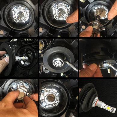 Car Headlight-TURBO LED T6 [H7]-Car Headlight Hi/Lo Beam 30W EMC 8-48V 6000K