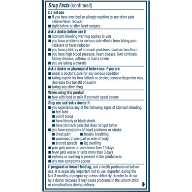 Advil Liqui-Gels Pain Reliever and Fever Reducer, Solubilized Ibuprofen 200mg, Liquid Fast Pain Relief