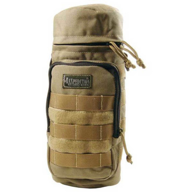 New Maxpedition Bottle Holder 12.0 x 5.0 in Khaki