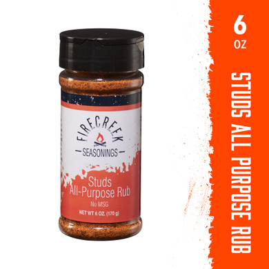 FireCreek Snacks - Studs All Purpose Rub 6oz