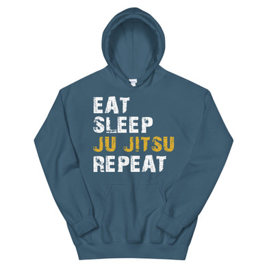 Jiu Jitsu - Eat Sleep Repeat - Unisex Hoodie