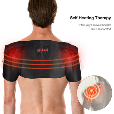 11 Pieces Magnetic Tourmaline Belt Support Brace Set Self-heating Therapy