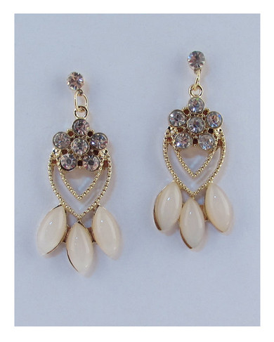 Chandelier drop earrings