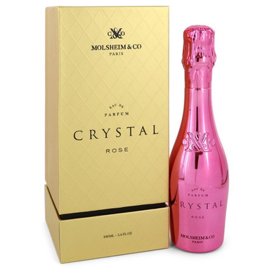 Molsheim Crystal Rose by Molsheim & Co Eau De Parfum Spray 3.4 oz (Women)