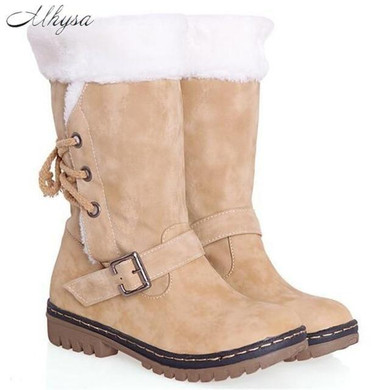 Women Shoes - Big Size Winter Women Snow Boots