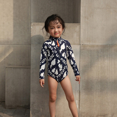 Parent-child printing sunscreen swimsuit