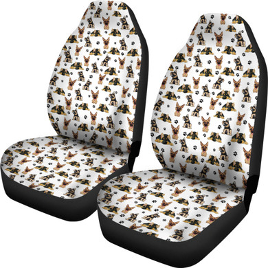 German Shepherd Car Seat Covers (Set of 2)