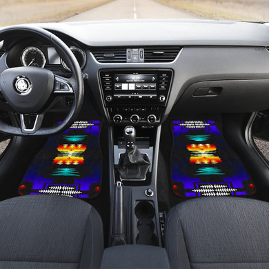 Midnight Sage Fire Front Car Mats (Set Of 2)