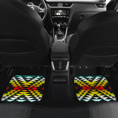 Taos Fire Front And Back Car Mats (Set Of 4)