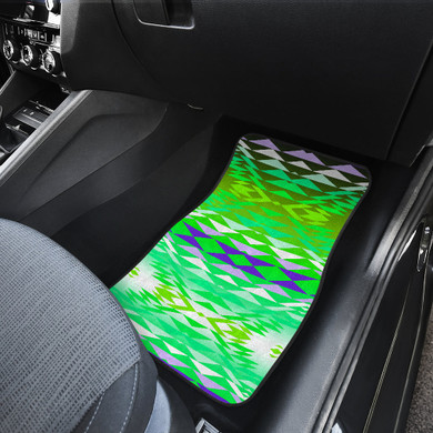 Taos Powwow 90 Front And Back Car Mats (Set Of 4)