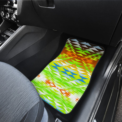 Taos Powwow 30 Front Car Mats (Set Of 2)