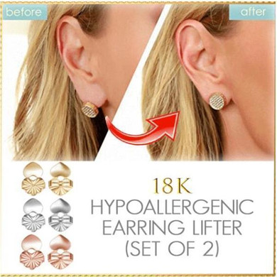 Hypoallergenic Earring Lifter (Set of 2)