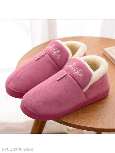 Plain Flat Velvet Round Toe Casual Ankle Comfort Flats