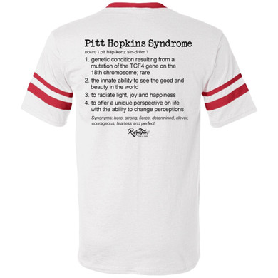 Jonathan Definition of a Hero Unisex Striped Tee