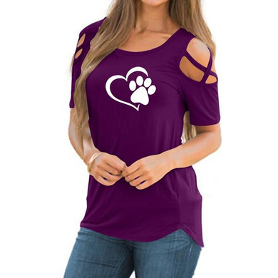 Heart Paw Summer T-shirt