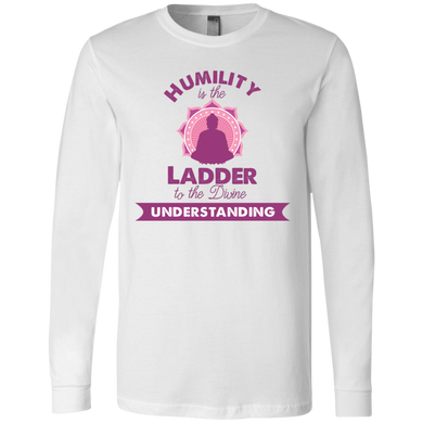 Humility is the Ladder to divine understanding 3501 Men's Jersey LS T-Shirt