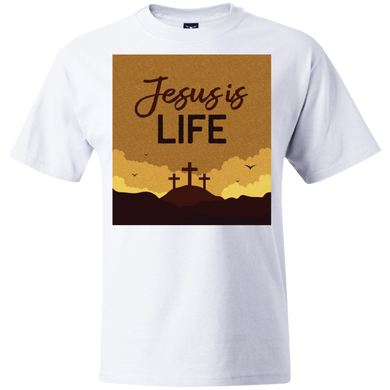 Jesus is life 5180 Beefy T-Shirt