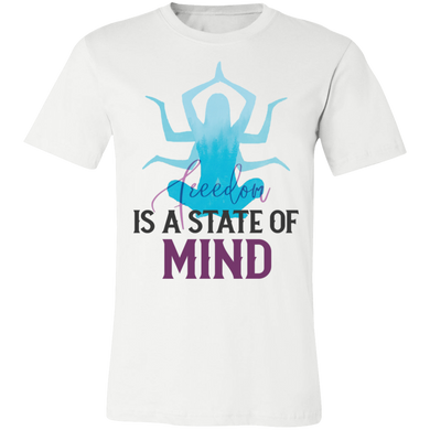 Is a state of mind 3001C Unisex Jersey Short-Sleeve T-Shirt