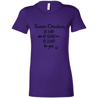 Team Caden Fitted Tee