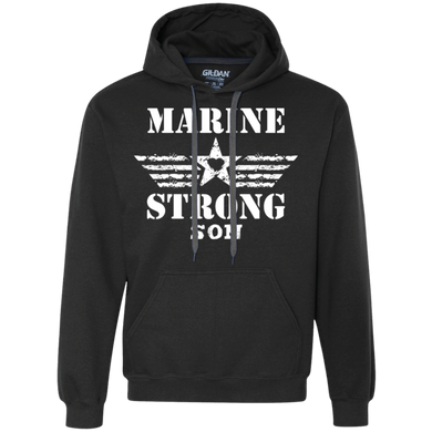Heavyweight Marine Son Pullover Fleece Sweatshirt