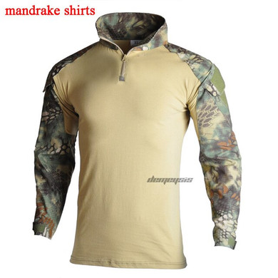 Men Tactical Uniforms Shirt or Pants Camouflage Military Hunter Clothing Airsoft Paintball CS Combat Hunting Clothes