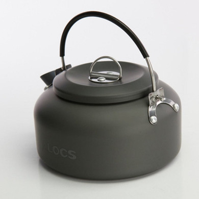 ALOCS CW-K02 Ultra Lightweight Cookware Outdoor Camping Kettle 0.8L Tea Coffee Pot for Camping Fishing