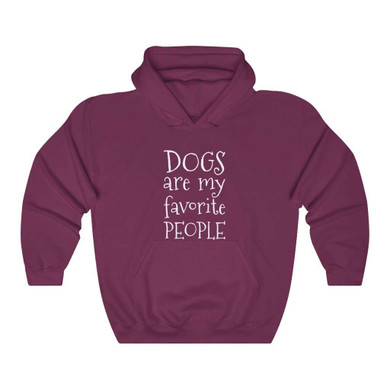 Dogs Are My Favorite People Hoodie