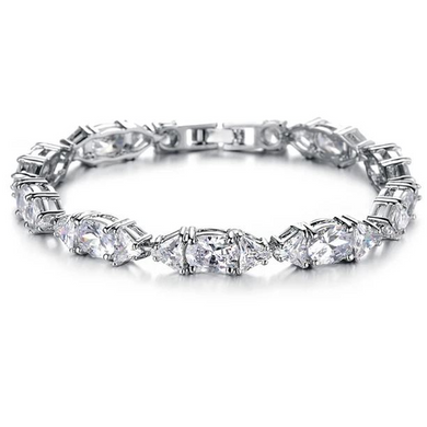 Crystal Tennis Bracelet (Ships from USA)