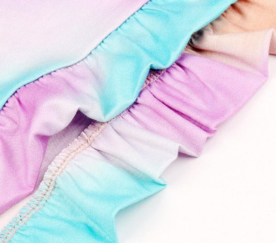 Sleeveless Tie-dye Short Set
