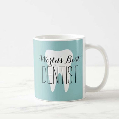 World's best dentist coffee mug